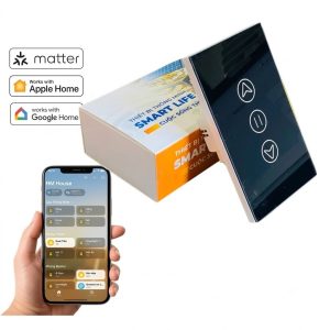 Bộ Điều Khiển Cửa Cuốn Và Cổng Tự Động WiFi Matter HomeKit