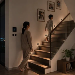 Đèn Cảm Ứng Cầu Thang Thông Minh Đăng Nguyên SmartHome