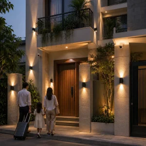 Đèn LED Gắn Tường Chống Ẩm 30W Đăng Nguyên SmartHome