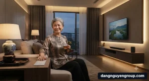 Hình ảnh minh họa cho chủ đề Người lớn tuổi có dùng được nhà thông minh không? tại nhà phố hiện đại.