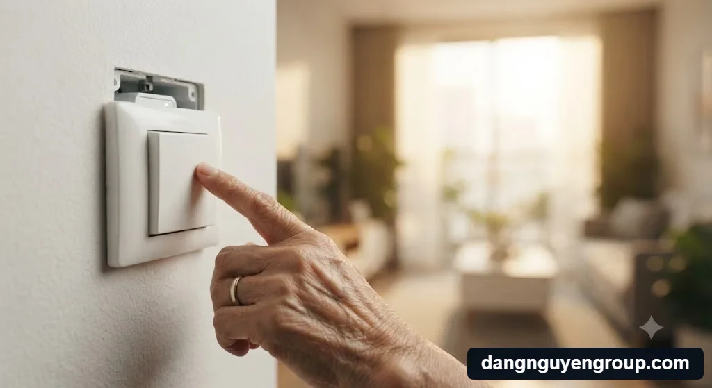 Giải pháp công nghệ Người lớn tuổi có dùng được nhà thông minh không? giúp người già dễ dàng thao tác.