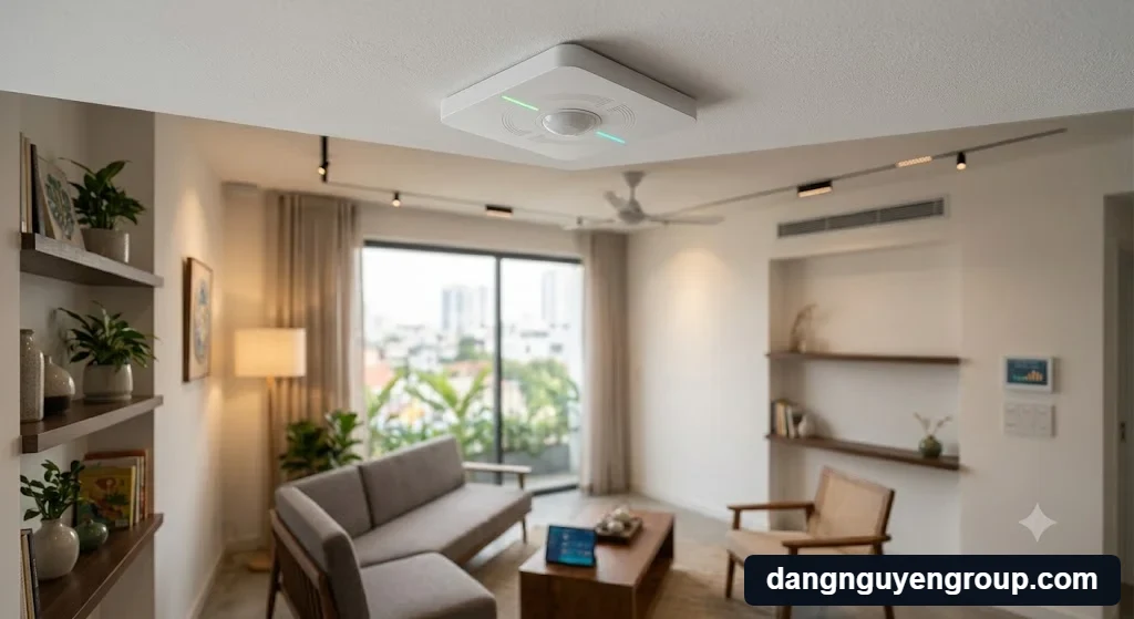 Cơ chế cảm biến hiện diện giải đáp nhà thông minh có giúp tiết kiệm điện không tự động