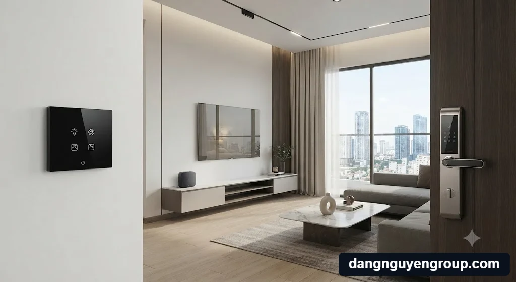 Tổng quan hệ thống hiện đại giải đáp thắc mắc Nhà thông minh có phù hợp nhà cho thuê không?